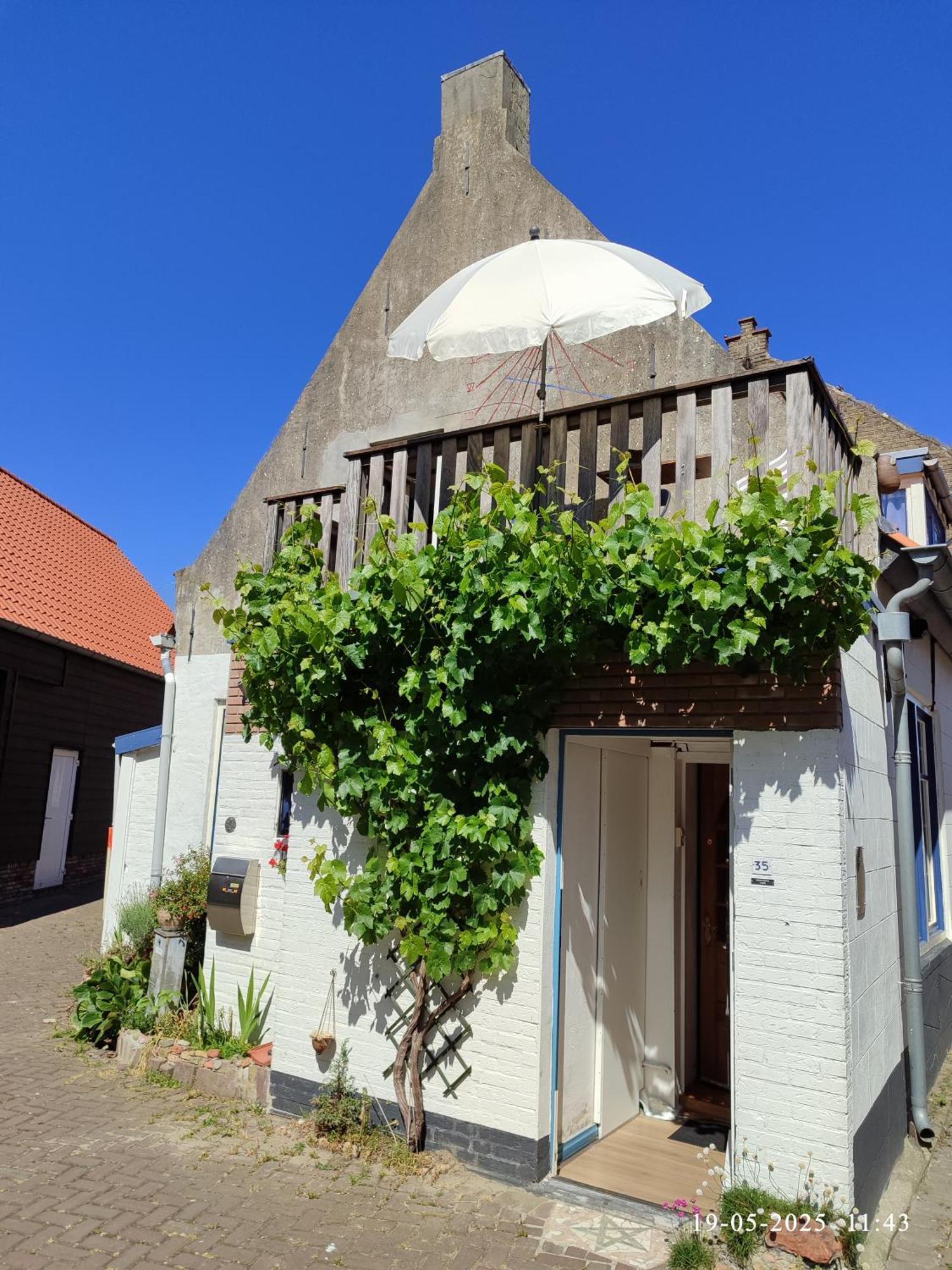 הוילה Stavenisse The Cosy Little House With The Sundial מראה חיצוני תמונה